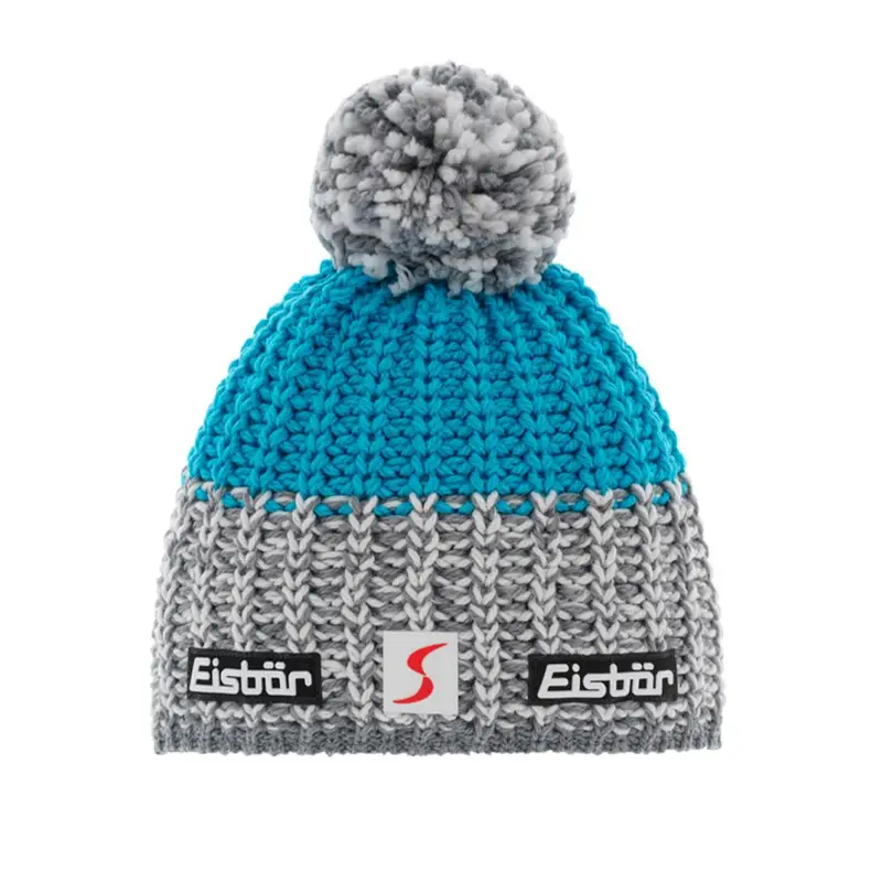 Refocus Pompon Grigio - Berretto invernale TU