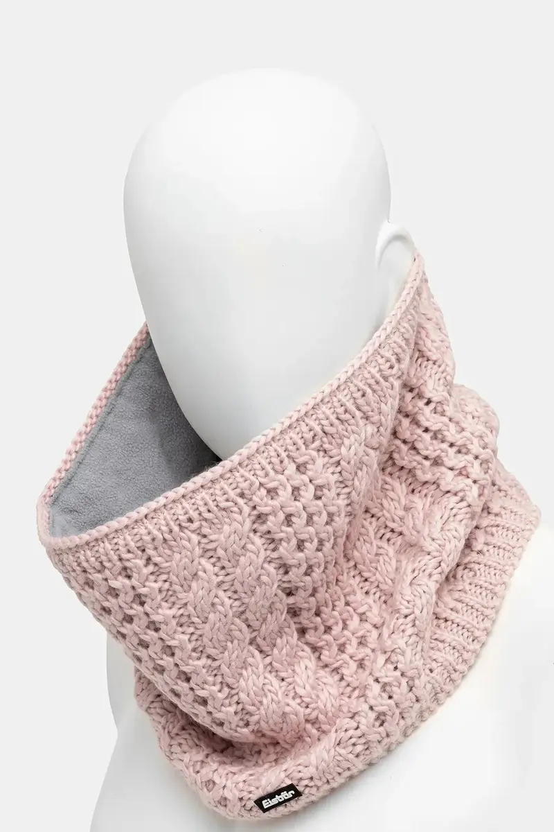 sciarpa con lana Afra Loop colore rosa E80136 miniatura 3