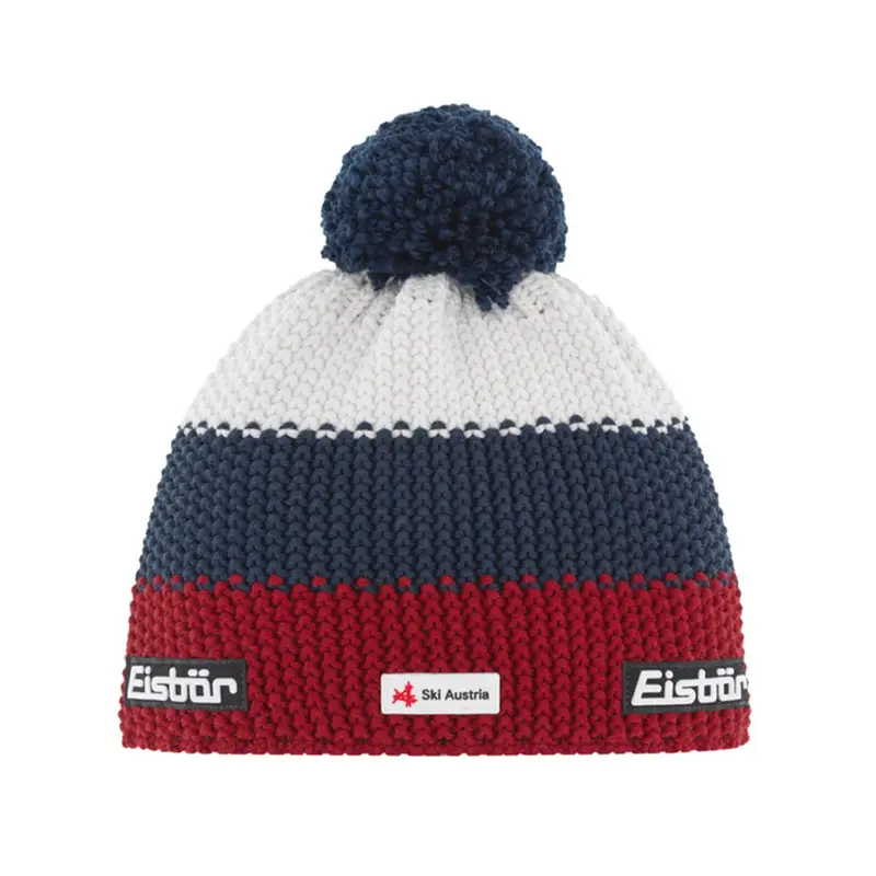 Star Pompon Granata - Berretto invernale TU