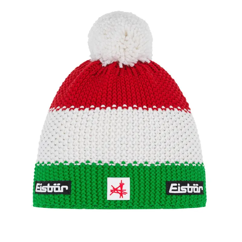 Star Pon Pon Tricolore Italia - Berretto invernale TU