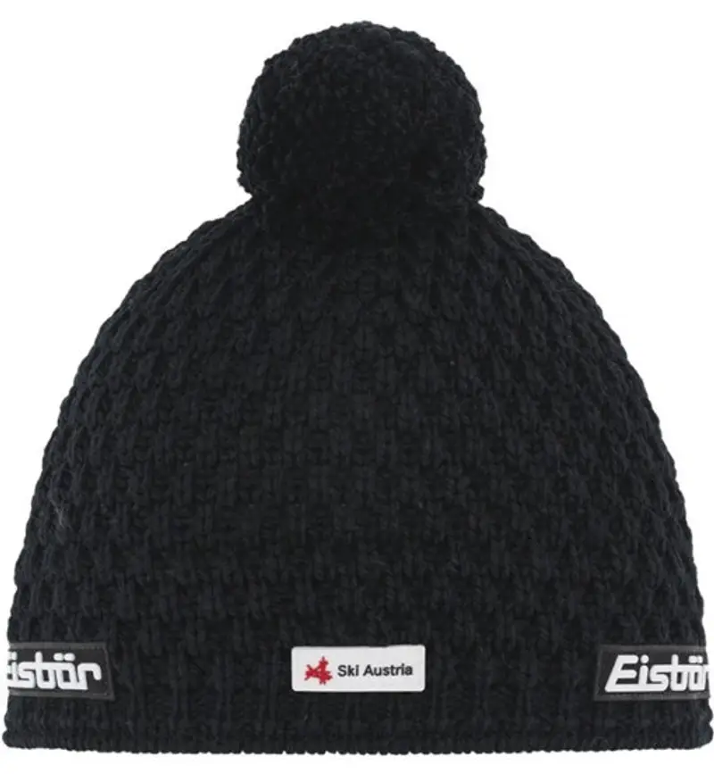 Trail Pompon Ska - berretto Black