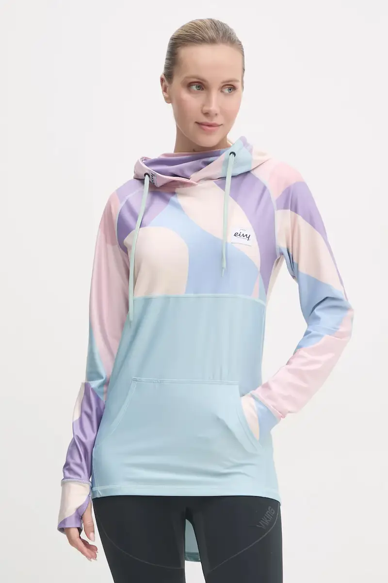 felpa funzionale Icecold Hoodie colore blu A00306123