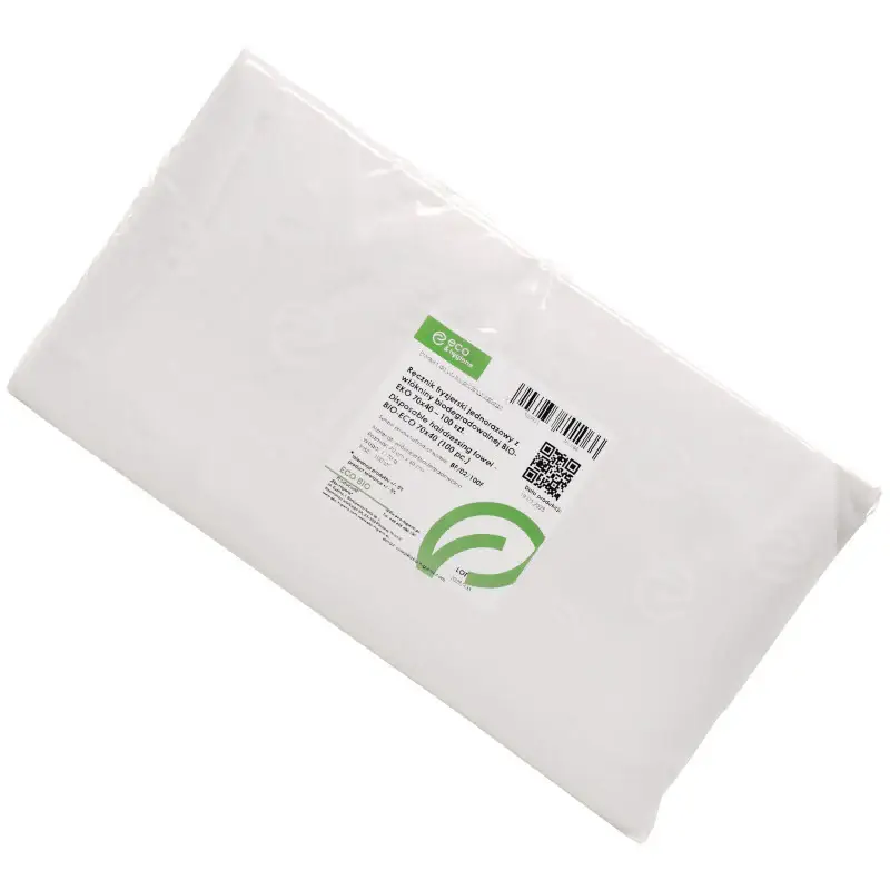 Asciugamani monouso biodegradabili in tessuto non tessuto per parrucchieri, 70x40 cm, 100 pezzi