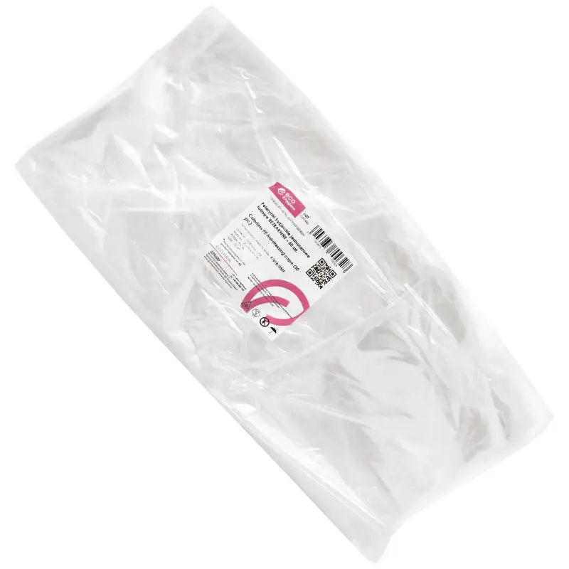 Mantelline monouso trasparenti Eko-Higiena per parrucchieri, 50 pezzi