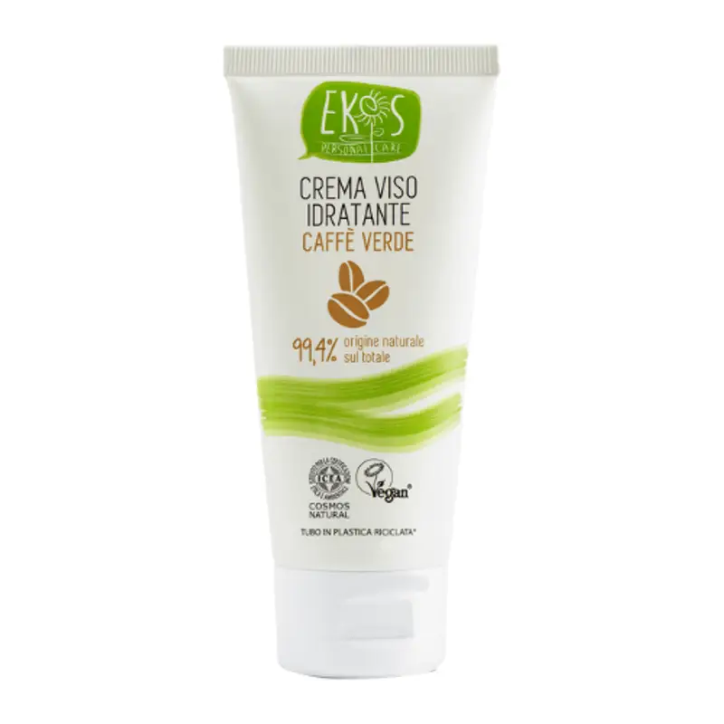 Ekos - Crema viso idratante Caffè verde 75 ml