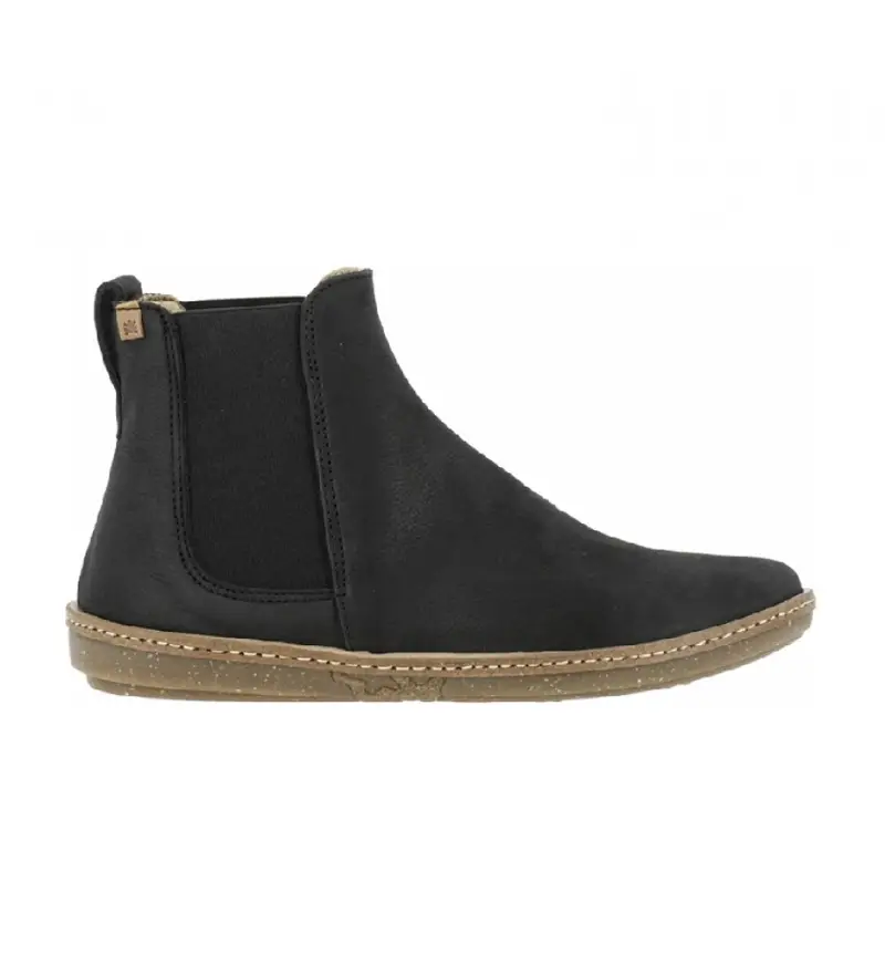 per donna. 253102010005_001 N5310 stivaletto in pelle nera (36), Nero, Basso, Casual