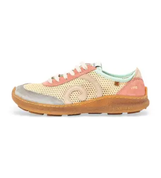 per donna 25435C1GO005_0MU Sneakers multicolore N5435C (36), Pelle, Basso, Stringhe, Casual