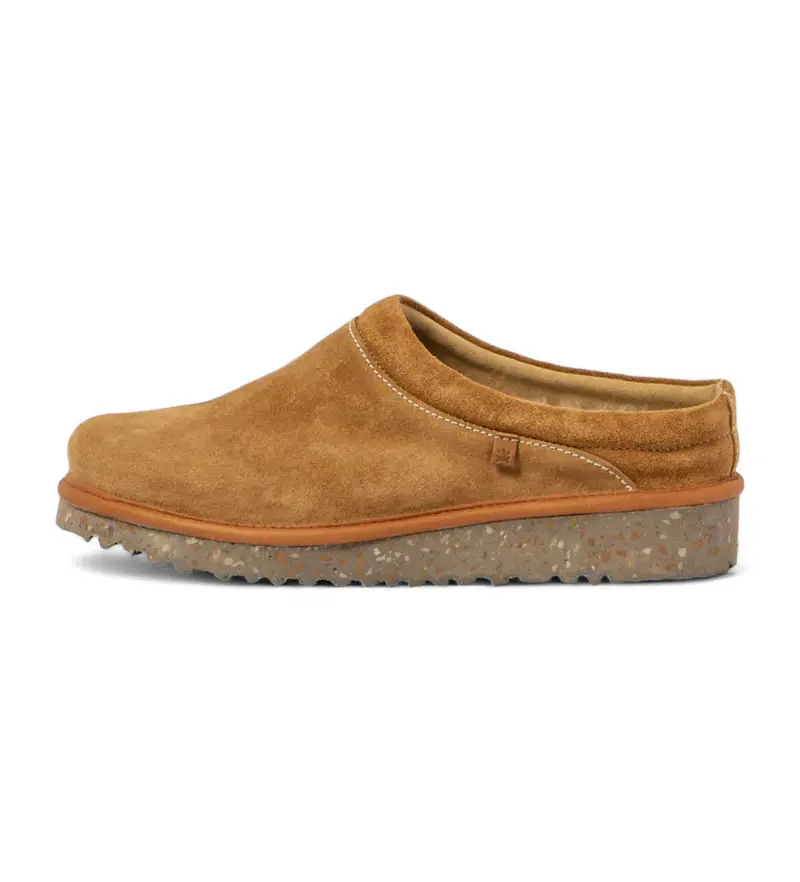 per donna 256361155005_023 Zoccoli in pelle N5636 marrone (36), Basso, Nessuno, Casual