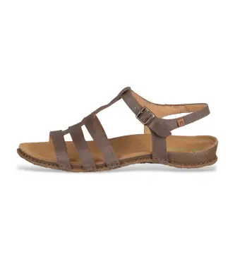 per donna 2580311LY005_020 N5803 Arizona Stone/Panglao (36), Pelle, Basso, Fibbia, Casual, Taupe