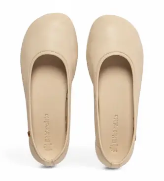 per donna 2582011ZZ005_020 N5820 Essence Mary Jane in pelle beige (36), Basso, Nessuno, Casual