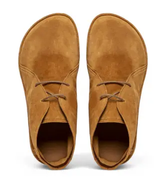 per uomo 256721155005_023 N5672 Stivaletti in pelle marrone nudo (39), Basso, Stringhe, Casual