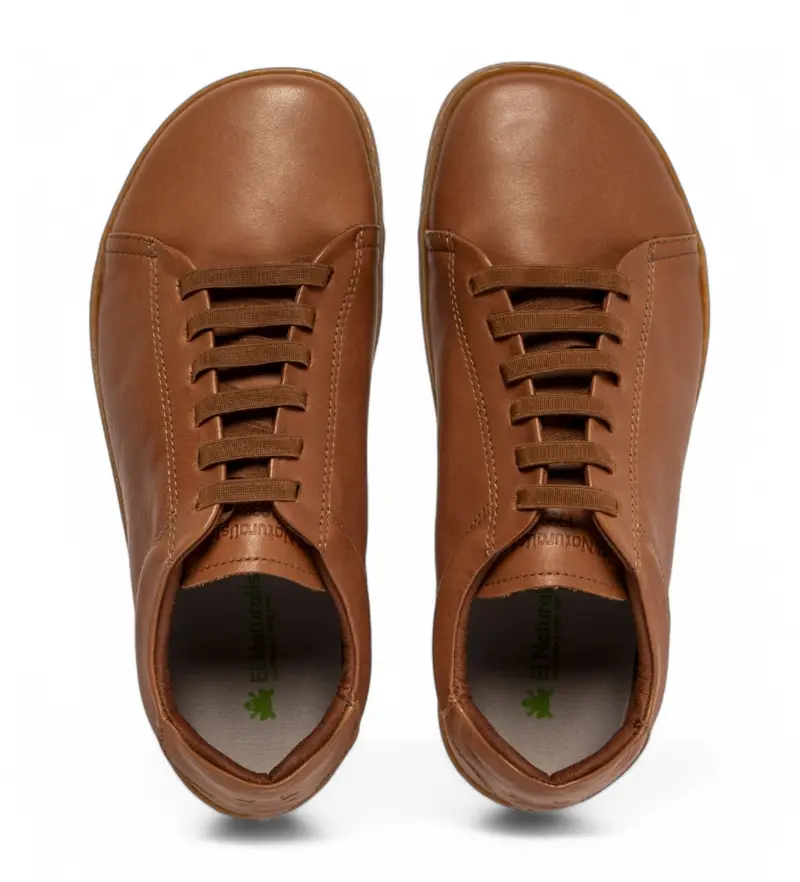 per uomo 259101123005_023 N5910 Origin scarpe in pelle marrone (36), Basso, Stringhe, Casual