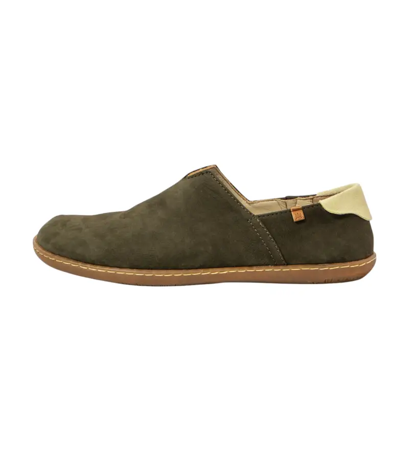 unisex. 2N2757227605_0G3 N275 Scarpe in morbida pelle The Traveler verde (36), Basso, Nessuno, Casual