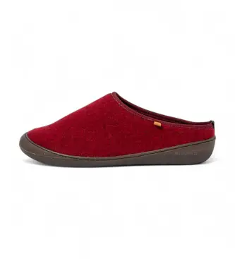 unisex 2NA661181005_008 Zoccoli Na66 Wool Tibet/Home rossi (43), Rosso, Basso, Nessuno, Casual, Lana Riciclata