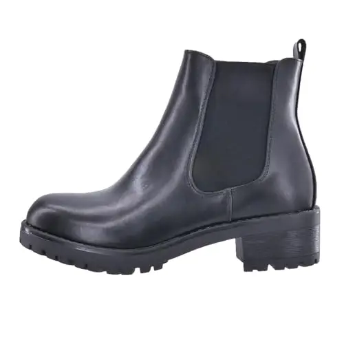 Elara Stivaletti da Donna Chelsea Boots Chunkyrayan S160 Black miniatura 3
