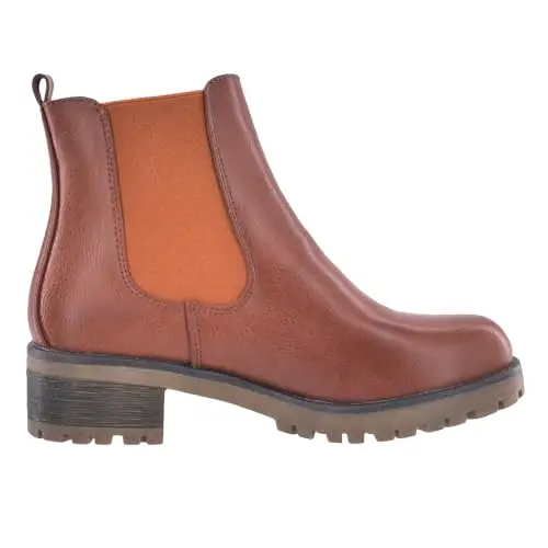 Elara Stivaletti da Donna Chelsea Boots Chunkyrayan S160 Camel miniatura 2