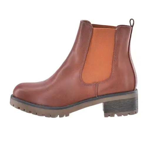 Elara Stivaletti da Donna Chelsea Boots Chunkyrayan S160 Camel miniatura 3