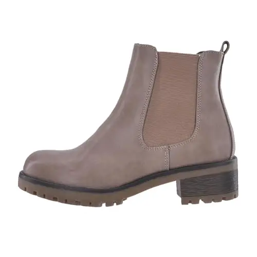 Elara Stivaletti da Donna Chelsea Boots Chunkyrayan S160 Khaki miniatura 3