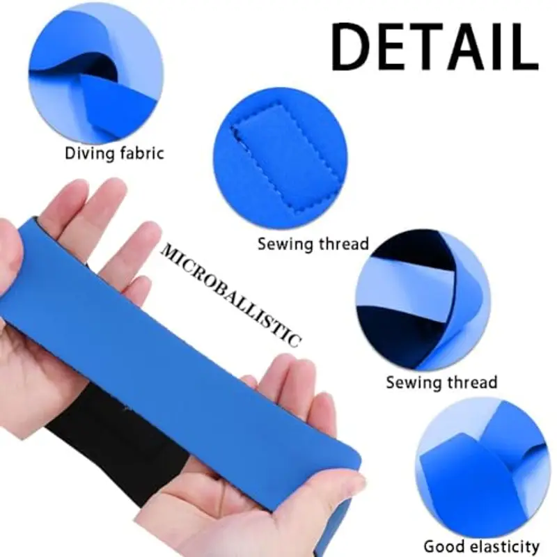 Elastica Fascia da Nuoto, 2 Pezzi Fascia da Nuoto, di Protezione per Orecchi, Protezione per Orecchie in Neoprene per miniatura 3
