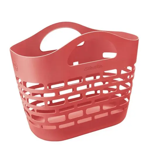 Plasket - cestino bici anteriore Red