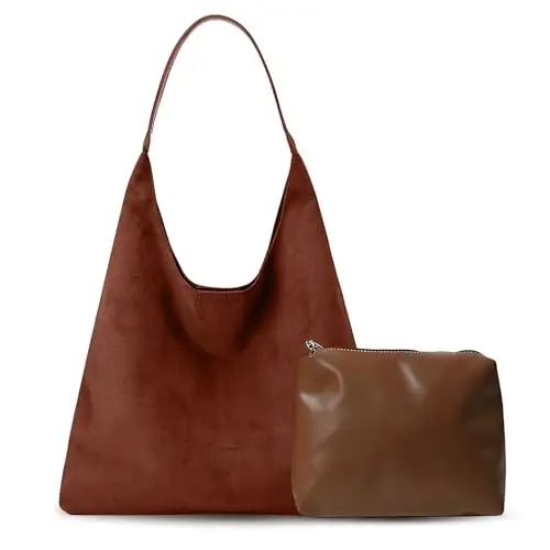 Electri-HQ donna borsa tracolla università borse grande bag spalla tote da nera lavoro capiente grandi uni pelle