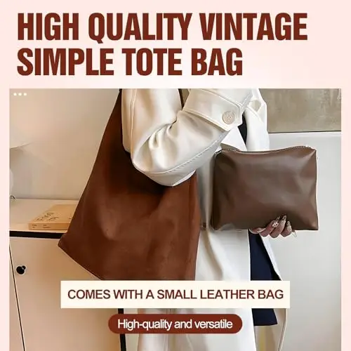 Electri-HQ donna borsa tracolla università borse grande bag spalla tote da nera lavoro capiente grandi uni pelle miniatura 3