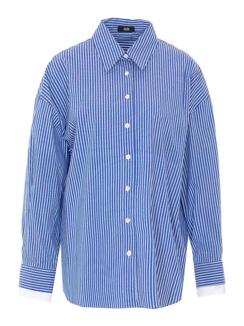 Camicia Blu E Bianca