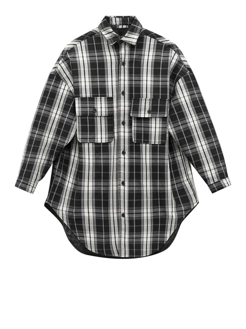 camicia casual eleh da donna - nero