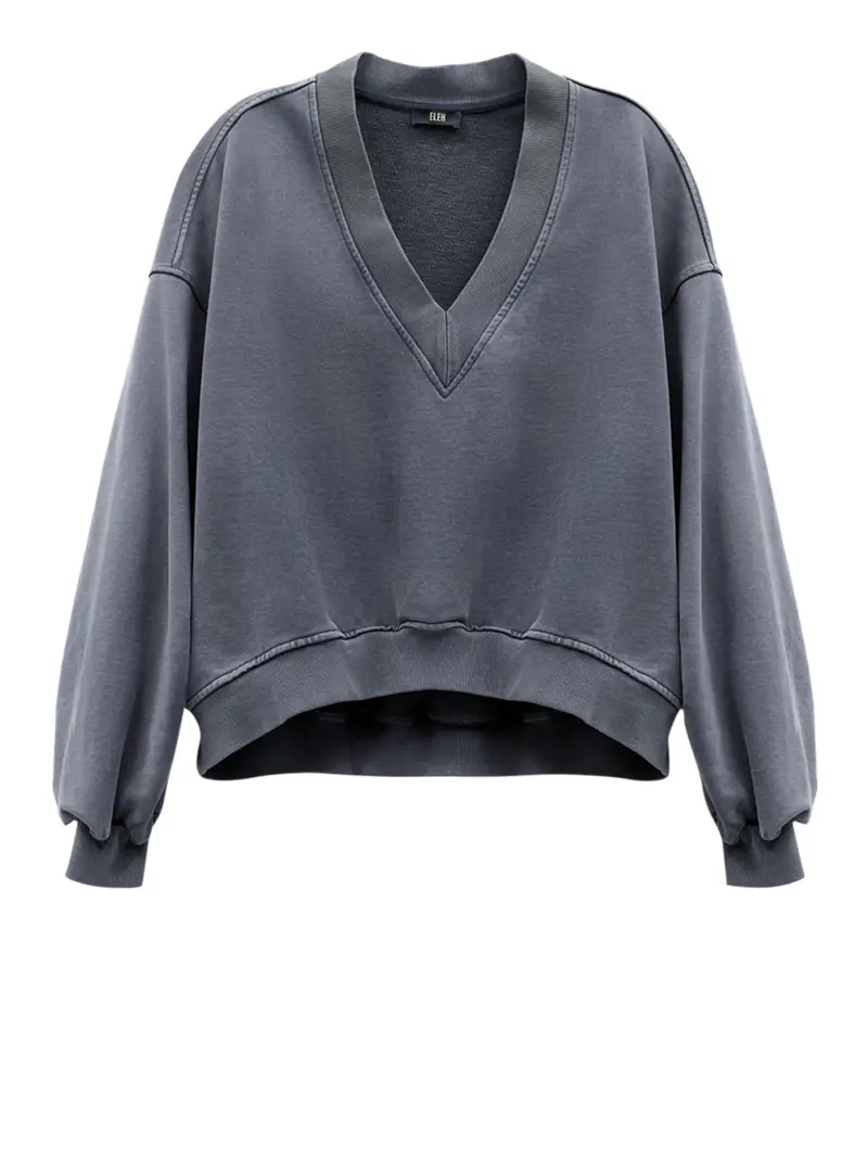 felpa eleh da donna - grigio