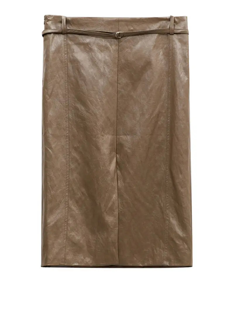 gonna longuette eleh da donna - verde