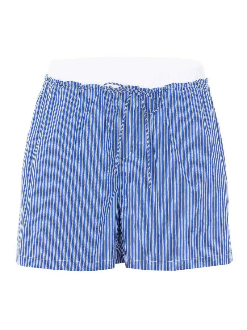 Pantaloncini bianchi e blu
