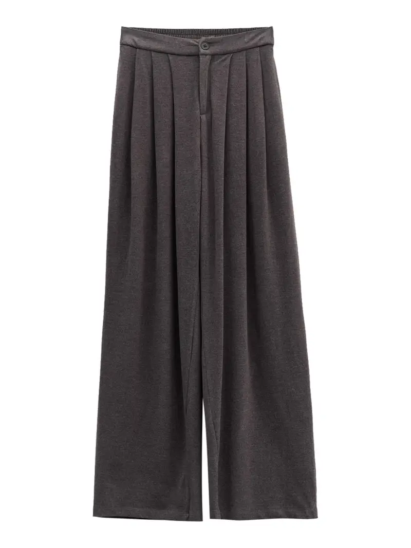 pantalone palazzo eleh da donna - grigio