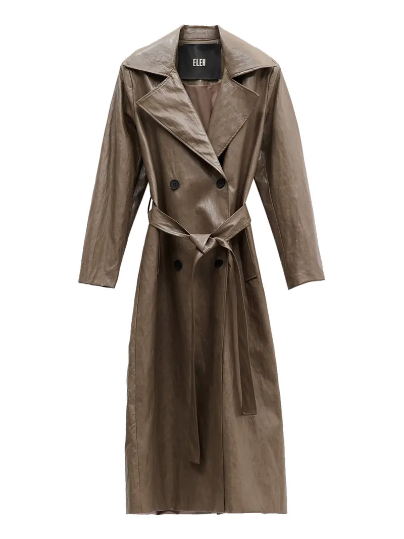 Eleh Trench Donna Marrone 2960649
