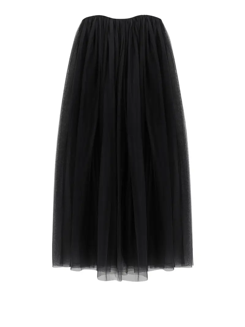 vestito longuette eleh da donna - nero