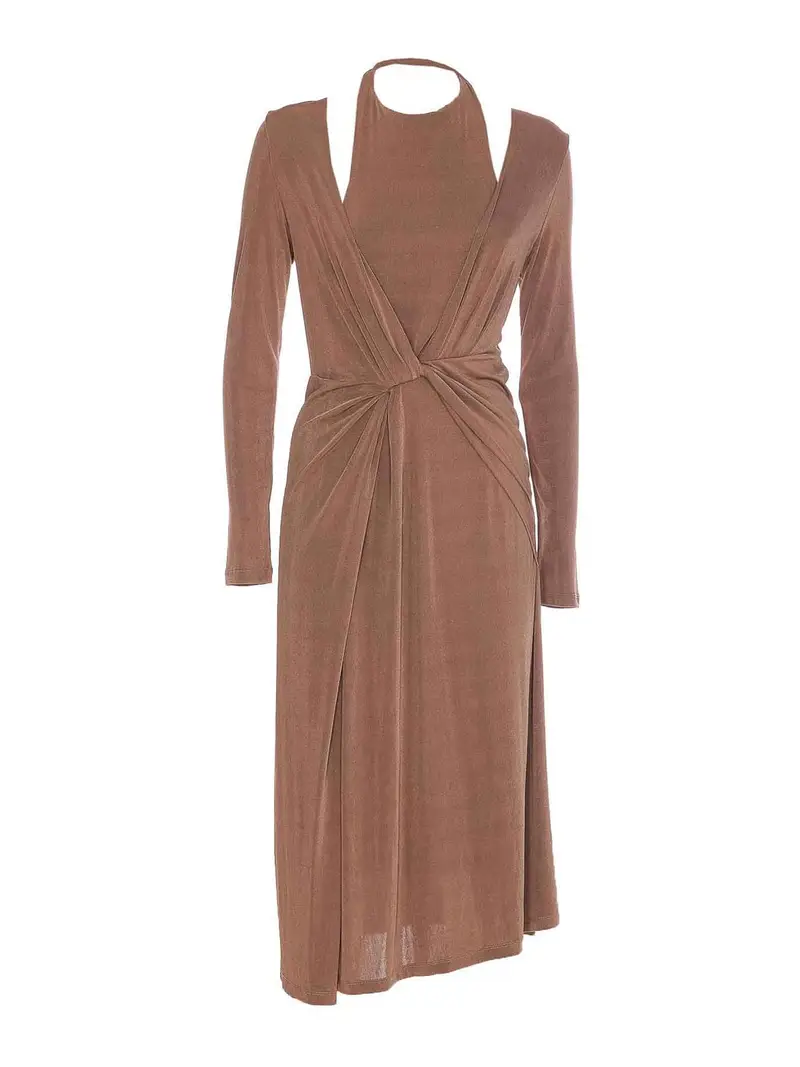 Vestito marrone Beige