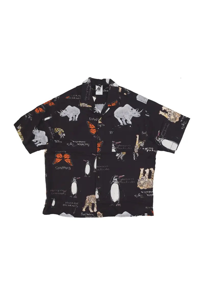 Camicia Manica Corta Uomo Resort S/s Shirt Inside Out Species