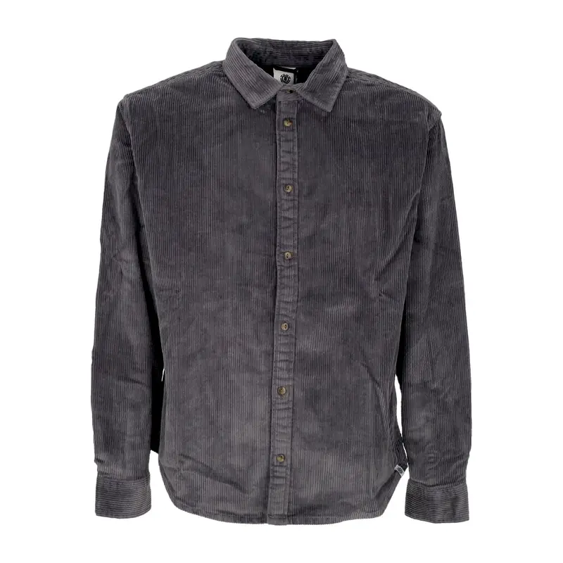 Camicia Manica Lunga Uomo Tree Icon Cord Turbulence