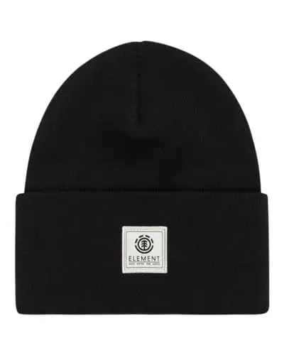 Element Dusk Classic Beanie Youth Coperchio, Nero Pietra focaia, Taglia Unica Bambini e Ragazzi