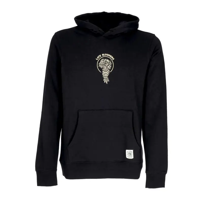 Felpa Cappuccio Uomo Bouquet Hoodie X Timber Flint Black