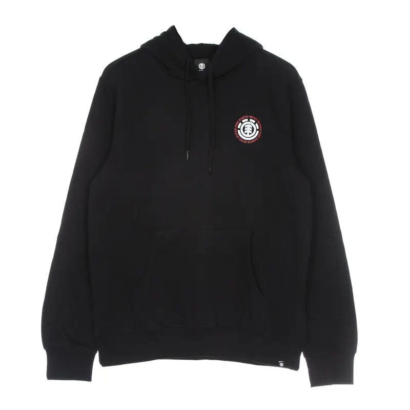 Felpa Cappuccio Uomo Seal Bp Hoodie Flint Black