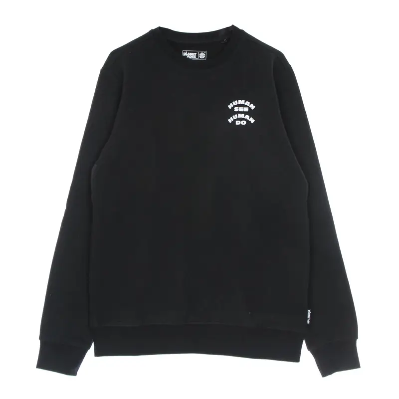 Felpa Girocollo Uomo Pota Dominion Crewneck Flint Black