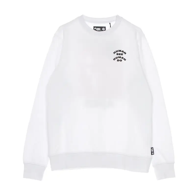 Felpa Girocollo Uomo Pota Dominion Crewneck Optic White
