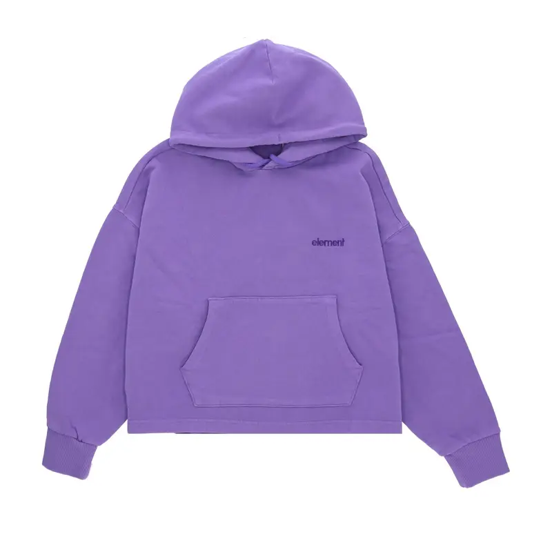 Felpa Leggera Cappuccio Corta Donna W Cornell 3.0 Po Hoodie Passion Flower