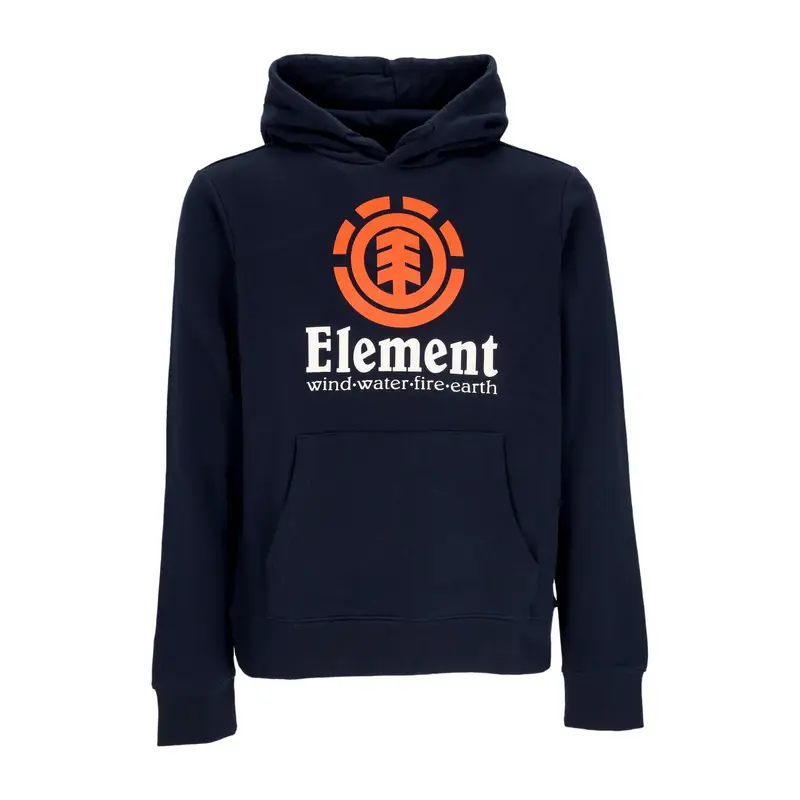 Felpa Leggera Cappuccio Uomo Vertical Hoodie Eclipse Navy