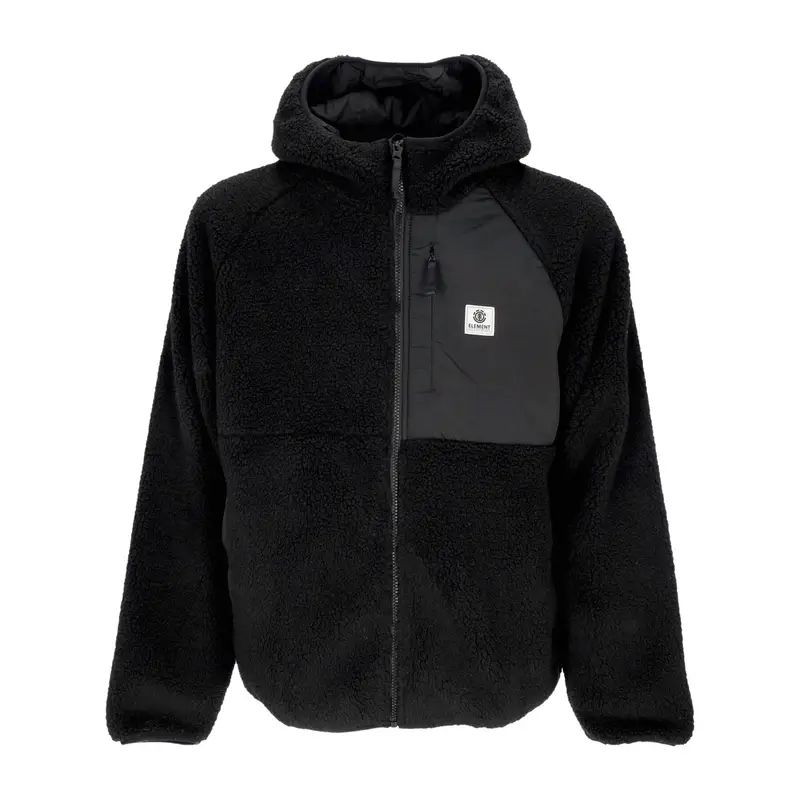 Orsetto Uomo Wolfe Sherpa Jacket Flint Black