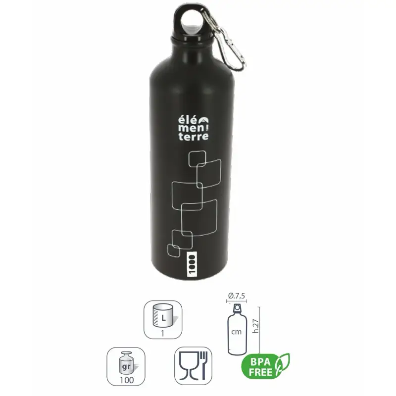 Borraccia in alluminio Élémenterre Pear