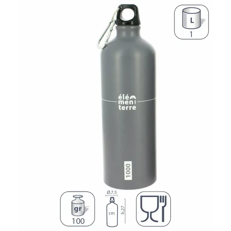 Borraccia in alluminio Élémenterre Pear