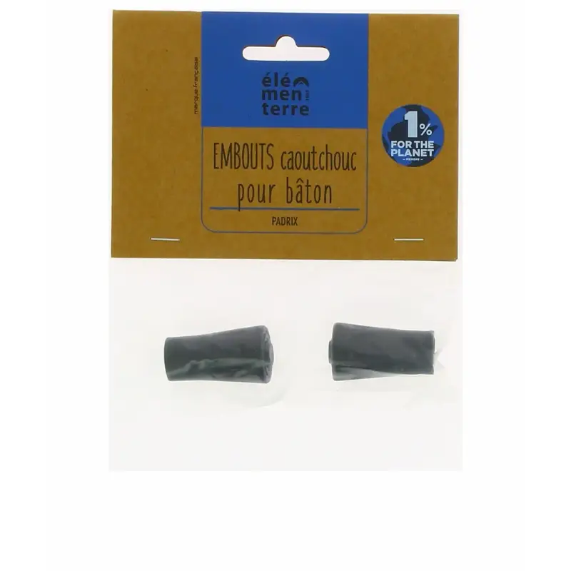 Coppia di estremità di bastone Élémenterre Padrix