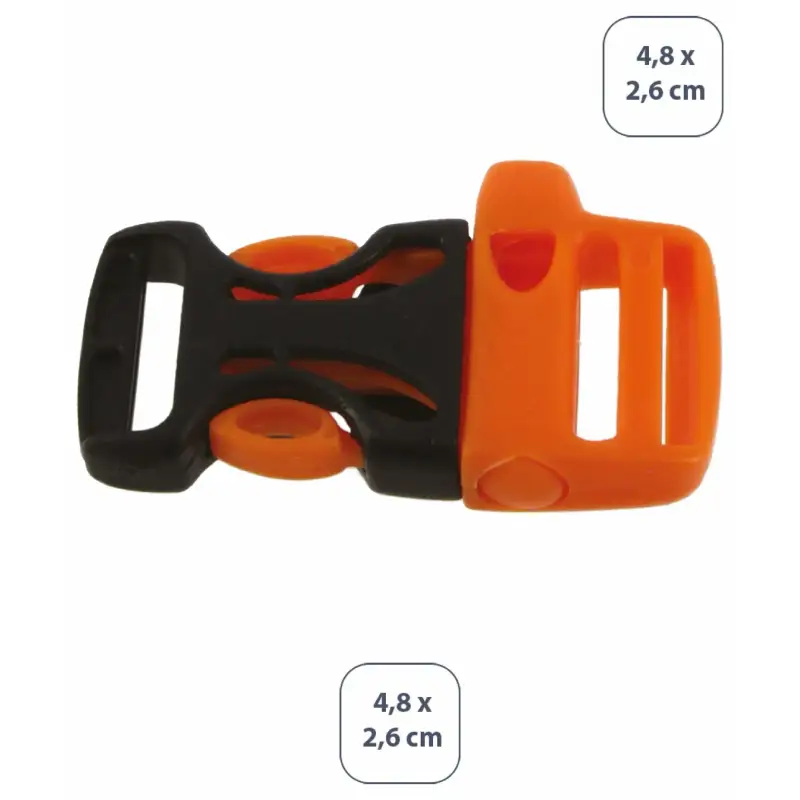 Fibbie delle cinghie dello zaino Élémenterre Backbuck