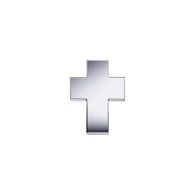 Croce In Oro Bianco - Elemento Icone - Elements Donnaoro